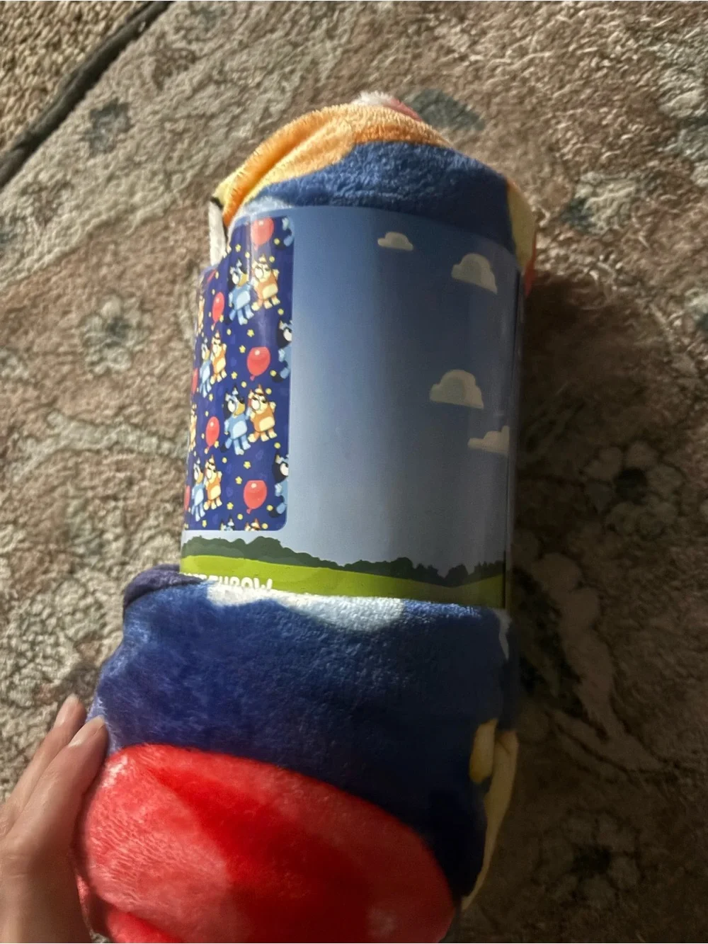 NWT Bluey Throw Blanket